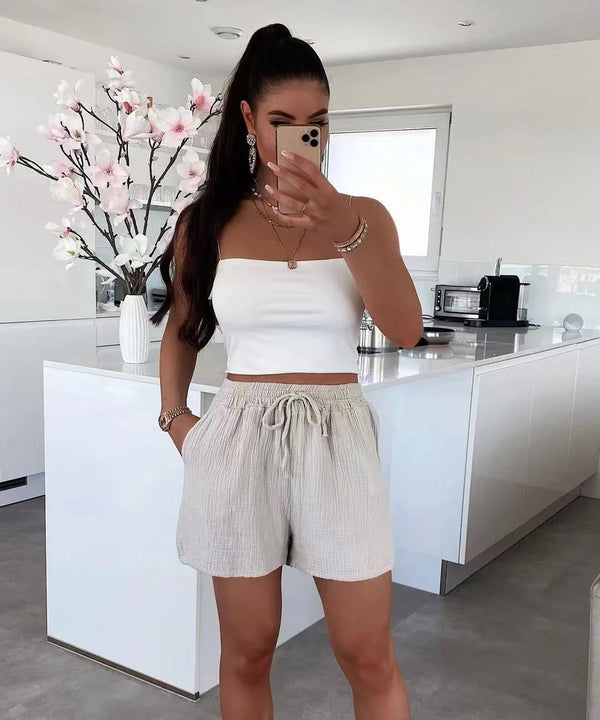 Short en Coton Douillet